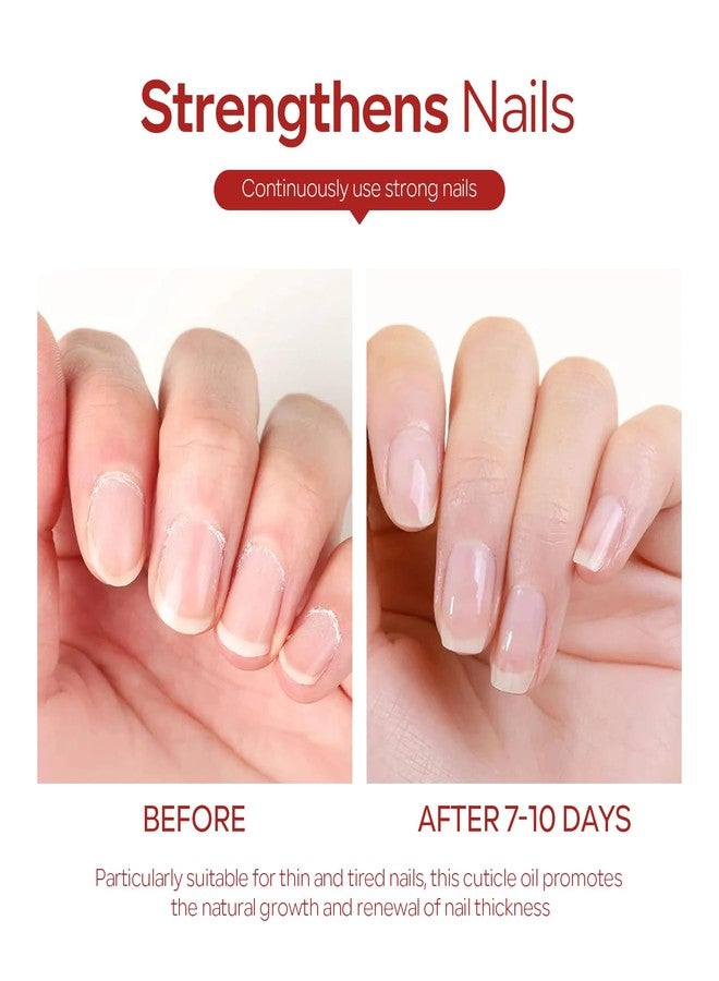 FREEORR Keratin Vitamins C Cuticle Oil, Improve Nail Gloss, Moisturizes Conditions and Strengthens Resilient Nail Care Oil for Daily Nourishment(1 Pc) - Image 3